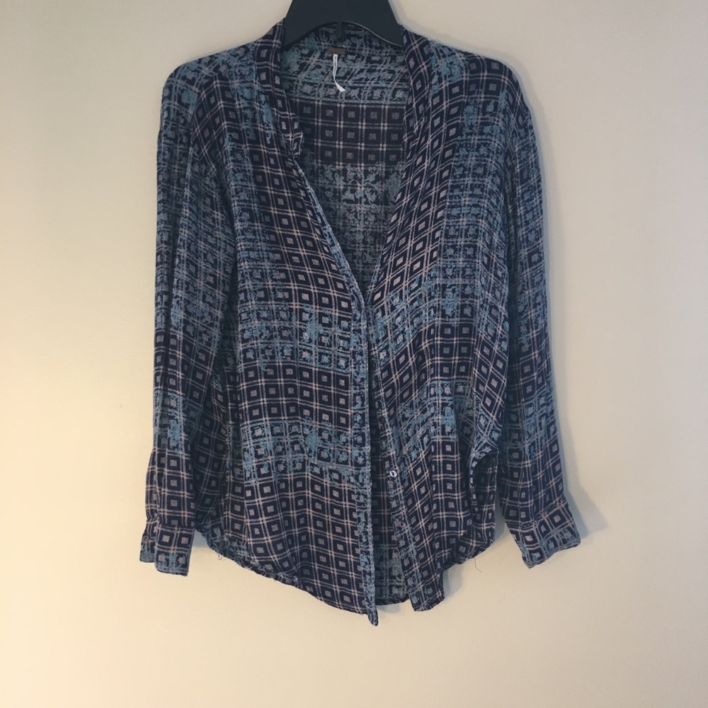 Free People long sleeve shirt